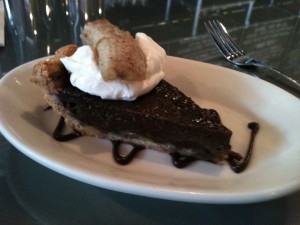 Chocolate Chess Pie at Beasley's, downtown Raleigh, NC