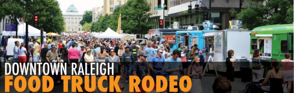 Downtown Raleigh food truck rodeo